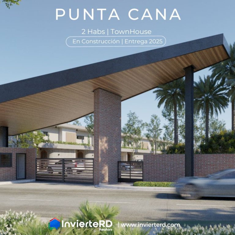 Proyecto de Townhouse en Punta Cana – Bavaro