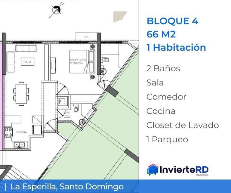Proyecto de Apartamentos en La Esperilla, de 3 Habitaciones.